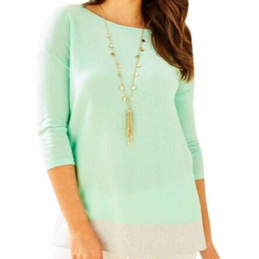 Lilly Pulitzer dayna‎ sweater aqua